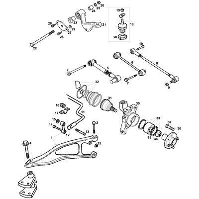 MGF & TF Rear Suspension | MGOC