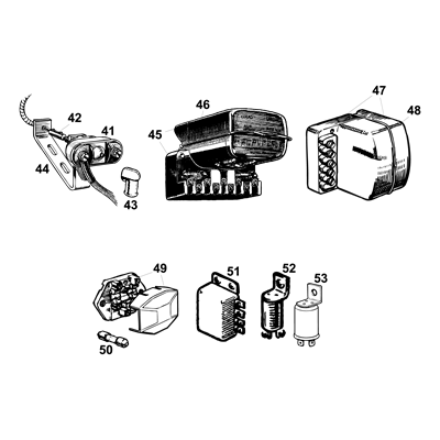 Regulators, Relays & Fuse Boxes