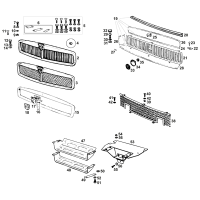 Front Grilles & Fixings